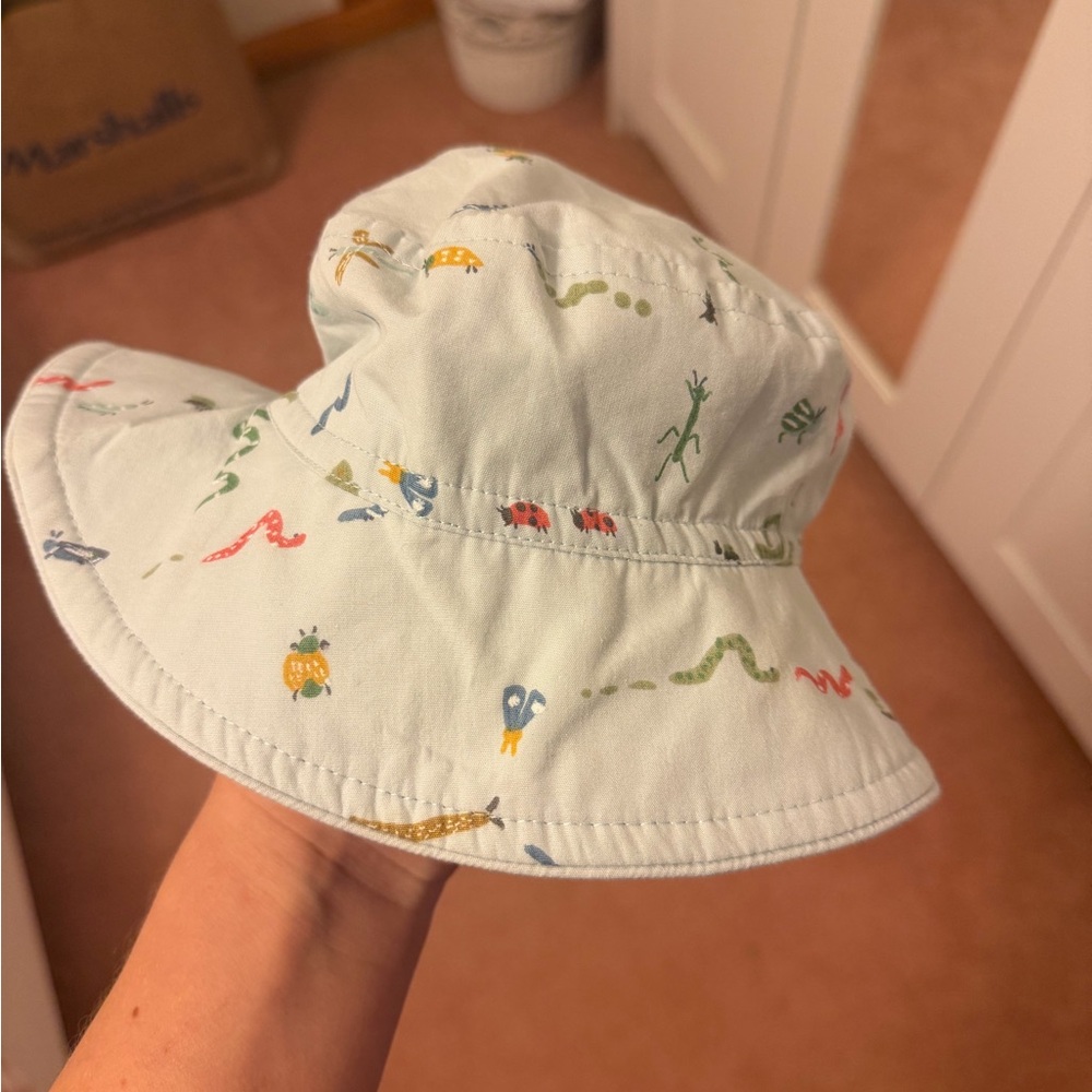 Pehr Organic ‘Critter’ bucket hat. 6-12M